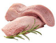 Atšaldyti KREKENAVOS kiaulių liežuviai, 1 kg