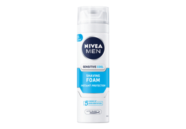 Skutimosi putos NIVEA MEN SENSITIVE COOL jautriai odai, 200 ml