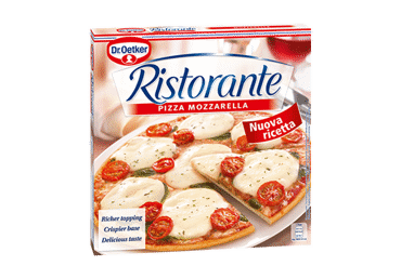 Šaldyta pica RISTORANTE MOZZARELLA, 335 g
