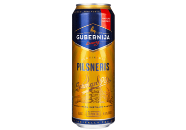Alus GUBERNIJA PILSNER GERMAN PILS, 568 ml