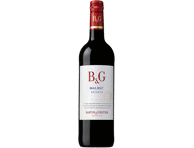 Raudonasis sausas vynas B&G MALBEC RESERVE, 750 ml