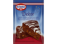 Juodojo ir baltojo šokolado glajus DR. OETKER, 100 g