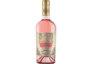 Rausvasis sausas vynas RIPORTA ROSATO, 750 ml