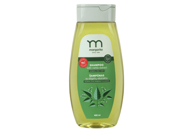 MARGARITA Šampūnas su dilgėlių ekstraktu normaliems ir riebiems plaukams 400ml