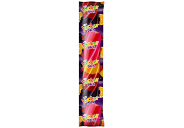 Vaisiniai ledai JOCKER (citrinų, aviečių, juodųjų serbentų), 80 g - 1