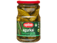 Marinuoti agurkai SPILVA, 670 g