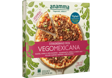 Šaldyta veganiška pica ANAMMA MEXICANA, 350 g