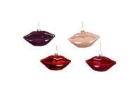 Stiklinis Kalėdų eglės žaisliukas, L9xW3.3xH4.9 cm