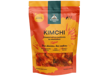 Fermentuotos daržovės su ananasais KIMCHI, 400 g