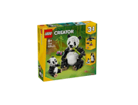 Konstruktorius LEGO Pandų šeima 31165