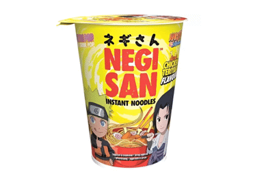 Greitai paruošiami makaronai NEGISAN CHICKEN TERIYAKI, 65 g