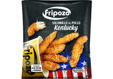 Šaldytos KENTUKIO viščiukų broilerių mėsos juostelės, 250 g