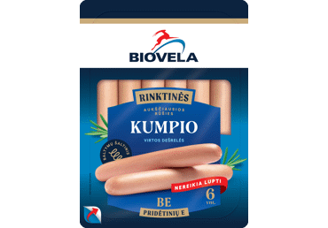 Virtos BIOVELOS kumpio dešrelės, Aukščiausia rūšis, 240 g