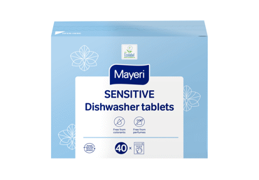 Indaplovių tabletės MAYERI SENSITIVE, 40 vnt., 40 vnt.