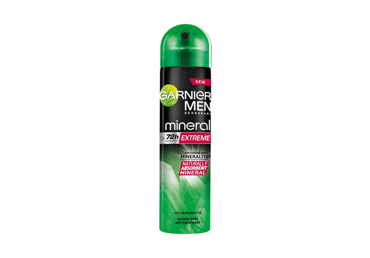 Vyriškas purškiamasis dezodorantas GARNIER EXTREME, 150 ml Vyriškas purškiamasis dezodorantas GARNIER EXTREME, 150 ml