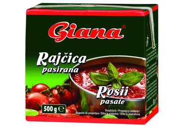 Pomidorų tyrė GIANA, 500 g - 2