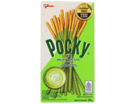 Lazdelės su žaliosios arbatos skonio glaistu POCKY, 33 g