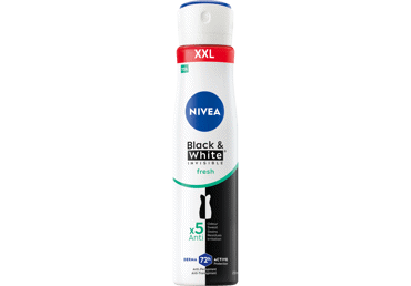 Purškiamas dezodorantas moterims NIVEA BLACK&WHITE FRESH, 250 ml