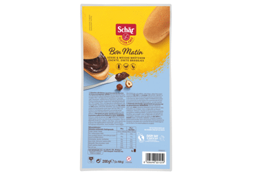Pusryčių bandelės SCHAR BON MATIN (be glitimo), 200 g