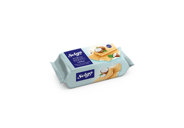 Kokosų skonio vafliai SELGA, 90 g