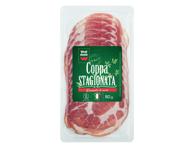 Vytinta kiaul. sprand. COPPA WELL DONE, pjaustyta, nerūš., 80 g