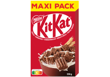 Pusryčių dribsniai KITKAT NESTLE, 550 g, 550 g