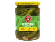 KĖDAINIŲ KONSERVŲ marinuoti agurkėliai, 580 g