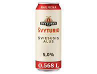 Alus Švyturys Švyturio 5.0% 0,568L