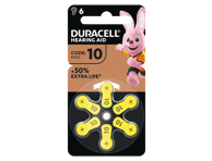 Elementai klausos aparatui DURACELL 10PR70, 6 vnt