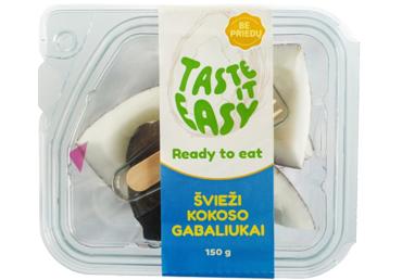 Švieži kokosų gabaliukai, 150 g