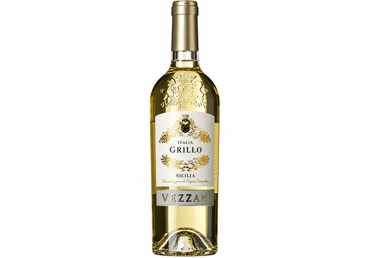 Baltasis sausas vynas VEZZANI GRILLO SICILIA, 750 ml