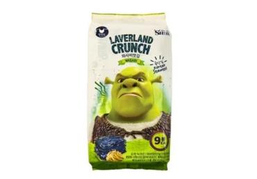 Jūrų dumblių užkandis LAVERLAND, vasabių skonio, 41 g