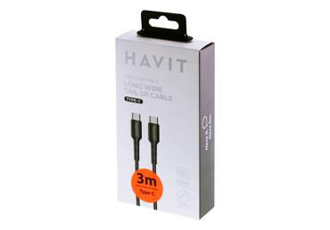 Įkrovimo laidas DOT 6231 (C-TYPE C, 60W)