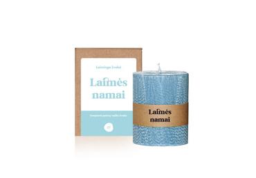 Palmių vaško žvakė CANDLE FAMILY Laimės namai, 8 cm