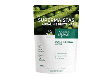 Augaliniai baltymai SUPERMAISTAS ACORUS, 300 g