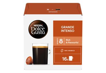 Kavos kapsulės NESCAFE DOLCE GUSTO GRANDE INTENSO, 132.8 g