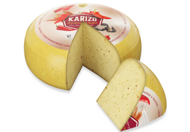Sūris su trumais KARIZO GOLDEN BITE, 50 % rieb. s. m., 1 kg