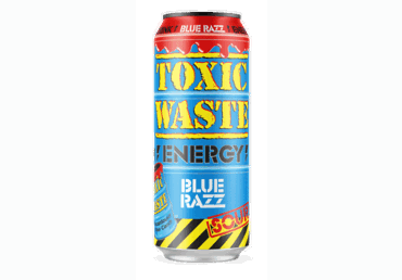 Energinis gėrimas TOXIC WASTE Sour Blue Razz, 500 ml