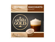 Kavos kapsulės AROMA GOLD ESPRESSO MACCHIATO, 104 g