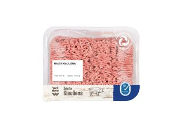 Lietuviška smulk. kiauliena, rieb. ne did. kaip 20 %, 400 g