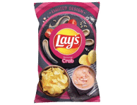 Bulvių traškučiai LAY'S, krabų skonio, 130 g