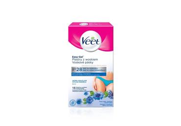 Depiliacinio vaško juostelės VEET Professional bikinio sričiai, 16 vnt.