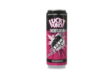 Uogų skonio energinis gėrimas LUCKY PUNCH Wild Berries, 330 ml
