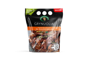 Mar. kiaul. sprandinės šašlykas su raudon. GRYNUOLIAI, 800 g