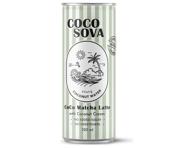 Mačia skonio kokosų vandens gėrimas COCOSOVA COCO MATCHA LATTE, 320 ml