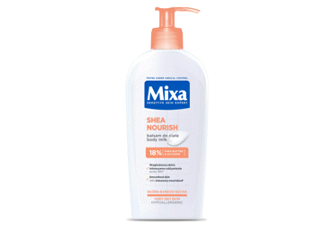 Kūno pienelis MIXA SHEA NOURISH, 400ml