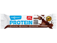 Proteino batonėlis MAXSPORT, su šokoladu, be gliuteno, 50 g