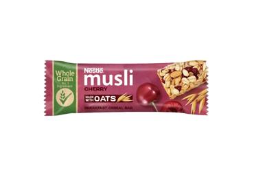 Batonėlis NESTLE MUSLI su vyšniomis, 35 g