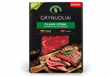 Brandinti jaučių papilvių pjausniai GRYNUOLIAI, 300 g