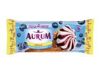 Valgomieji ledai AURUM, su šilauogių įdaru, 95 g